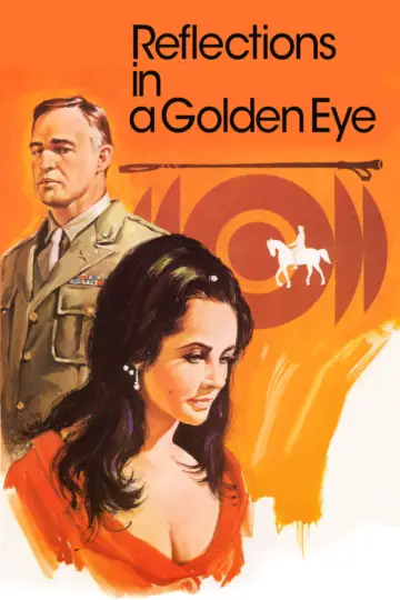 Poster to the movie "Reflections in a Golden Eye" #1037822