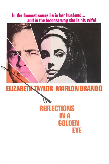 Poster to the movie "Reflections in a Golden Eye" #1037824