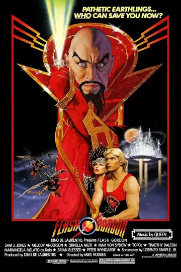 Poster to the movie "Flash Gordon" #887188