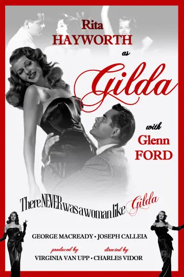 Poster to the movie "Gilda" #661890