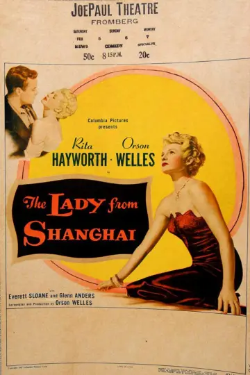 Poster to the movie "The Lady from Shanghai" #221349