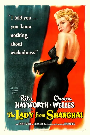 Poster to the movie "The Lady from Shanghai" #817906
