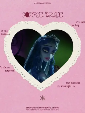 Poster to the movie "Corpse Bride" #926672