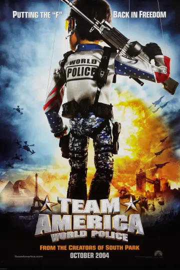 Poster to the movie "Team America: World Police" #891855