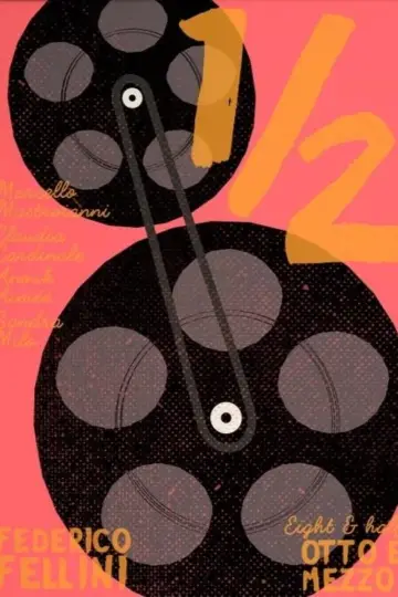 Poster to the movie "8½" #176698
