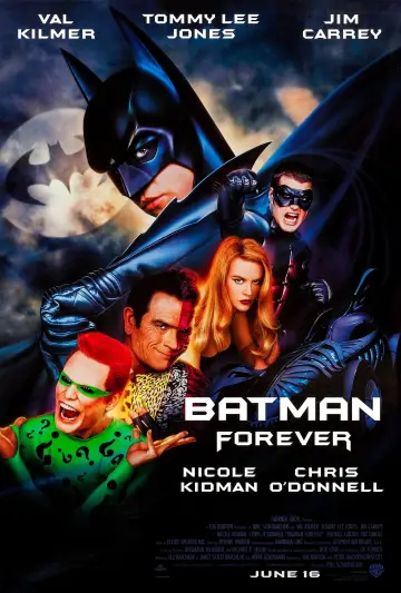 Poster to the movie "Batman Forever" #618981