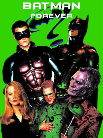 Poster to the movie "Batman Forever" #843206