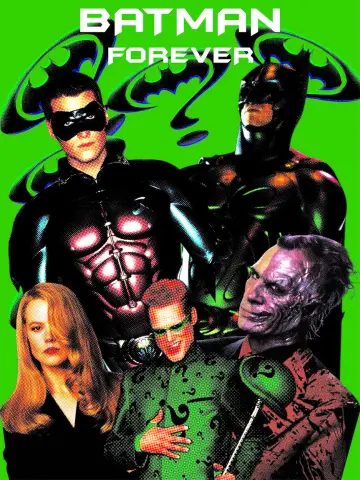 Poster to the movie "Batman Forever" #843207