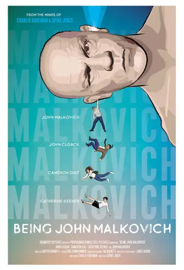 Poster to the movie "Being John Malkovich" #721122