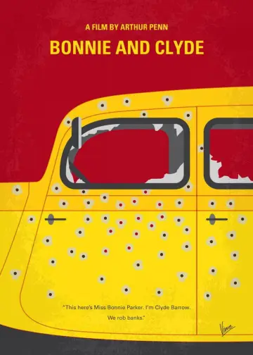 Poster to the movie "Bonnie and Clyde" #729541