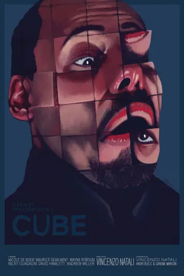 Poster to the movie "Cube" #695069