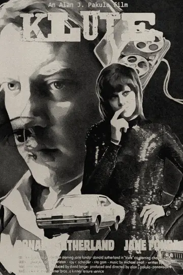Poster to the movie "Klute" #890203