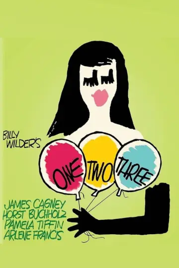 Poster to the movie "One, Two, Three" #951136