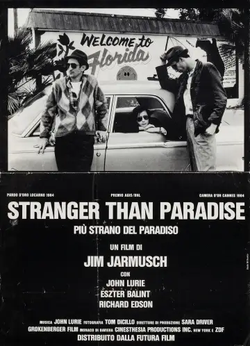Poster to the movie "Stranger Than Paradise" #955660
