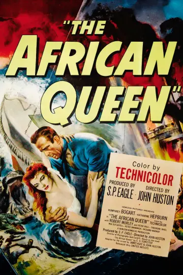 Poster to the movie "The African Queen" #906267