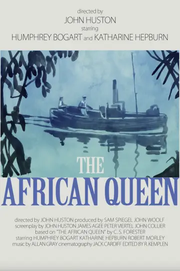 Poster to the movie "The African Queen" #906271