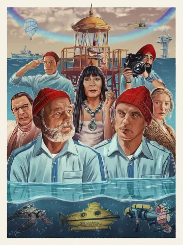 Poster to the movie "The Life Aquatic with Steve Zissou" #936333