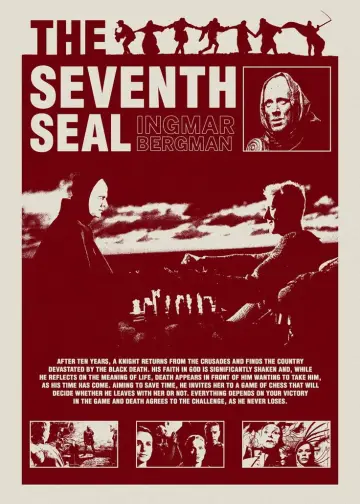 Poster to the movie "The Seventh Seal" #855566