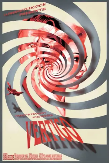 Poster to the movie "Vertigo" #1179451