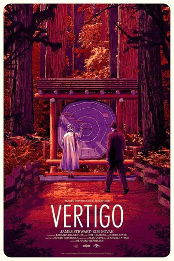 Poster to the movie "Vertigo" #1179455