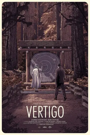 Poster to the movie "Vertigo" #60263