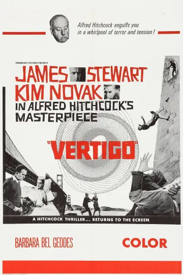 Poster to the movie "Vertigo" #964162