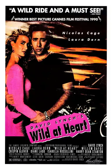 Poster to the movie "Wild at Heart" #865197