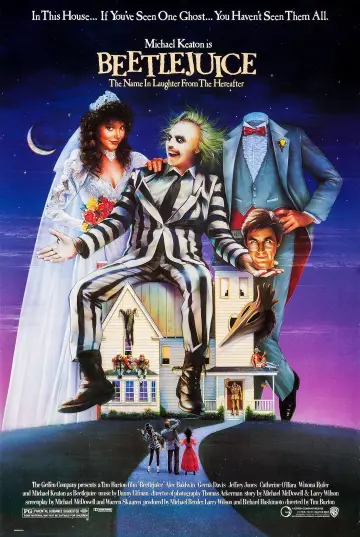 Poster to the movie "Beetlejuice" #53021