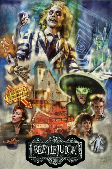 Poster to the movie "Beetlejuice" #662266