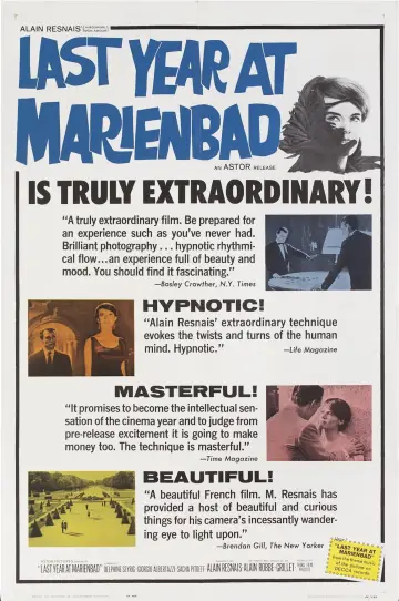 Poster to the movie "Last Year at Marienbad" #987529