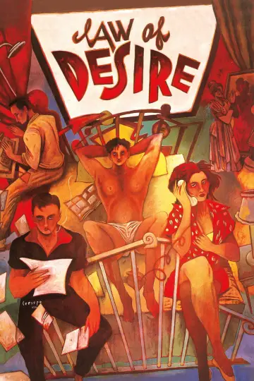 Poster to the movie "Law of Desire" #938658