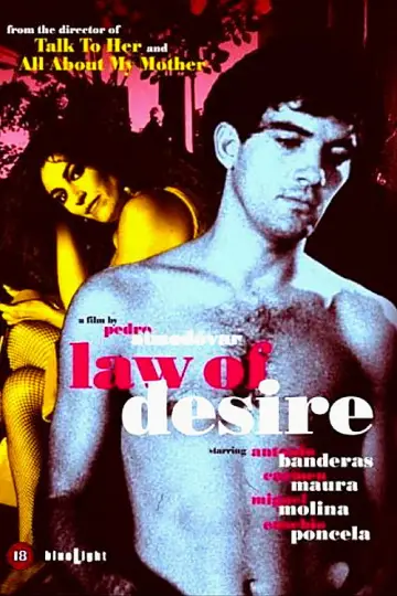 Poster to the movie "Law of Desire" #938660