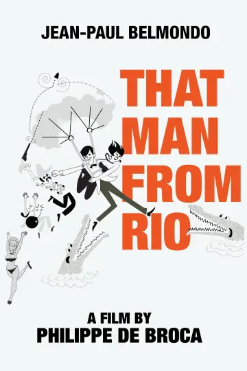 Poster to the movie "That Man from Rio" #1047559