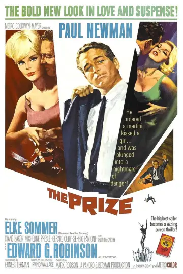 Poster to the movie "The Prize" #1099216