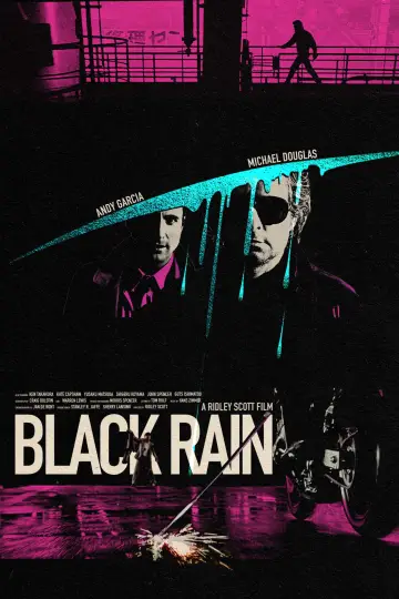 Poster to the movie "Black Rain" #720152