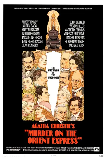 Poster to the movie "Murder on the Orient Express" #784550