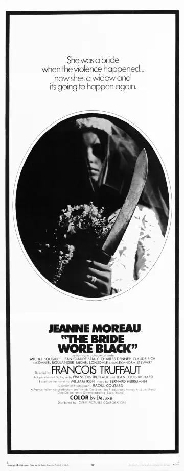 Poster to the movie "The Bride Wore Black" #1093714