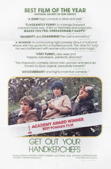 Poster to the movie "Get Out Your Handkerchiefs" #1100333