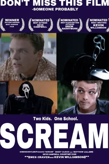 Poster to the movie "Scream" #1215622