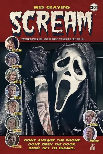 Poster to the movie "Scream" #910329