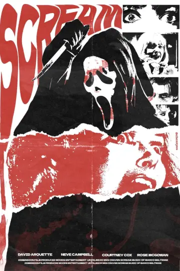 Poster to the movie "Scream" #910330