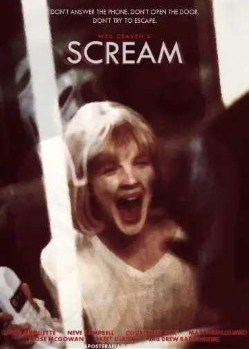 Poster to the movie "Scream" #961008