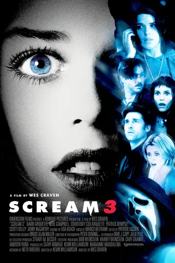 Poster to the movie "Scream 3" #644876