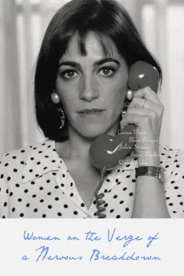 Poster to the movie "Women on the Verge of a Nervous Breakdown" #137917