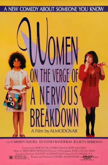 Poster to the movie "Women on the Verge of a Nervous Breakdown" #987898