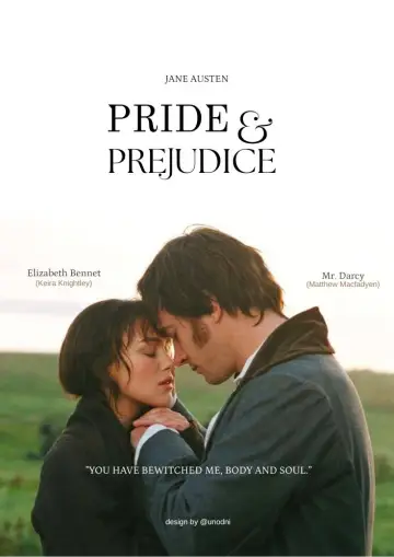 Poster to the movie "Pride & Prejudice" #960092