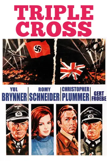 Poster to the movie "Triple Cross" #1075631