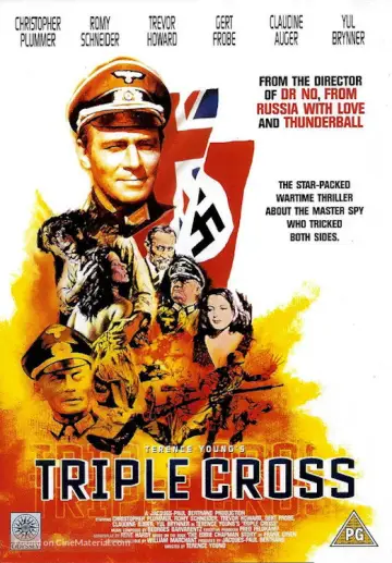 Poster to the movie "Triple Cross" #1075632