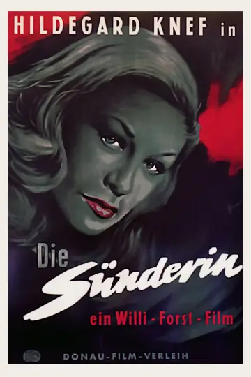 Die Sünderin poster