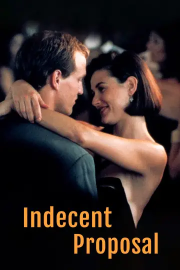 Poster to the movie "Indecent Proposal" #689502